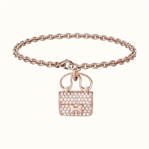 70122140040735 hermes|Amulettes Constance bracelet .